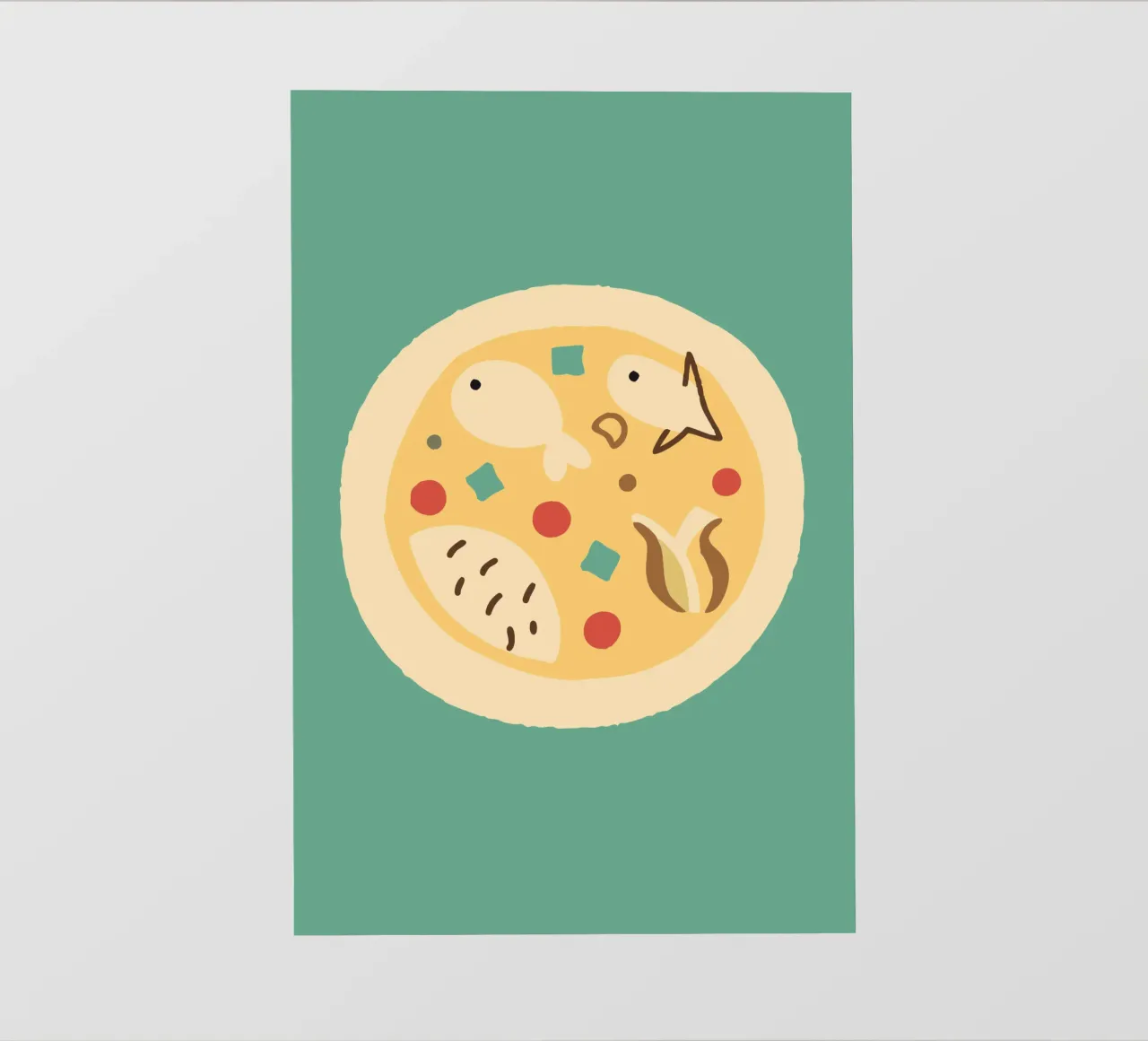 Cucina deliziosa pellicola backlit da TRENDY POSTER SHOP