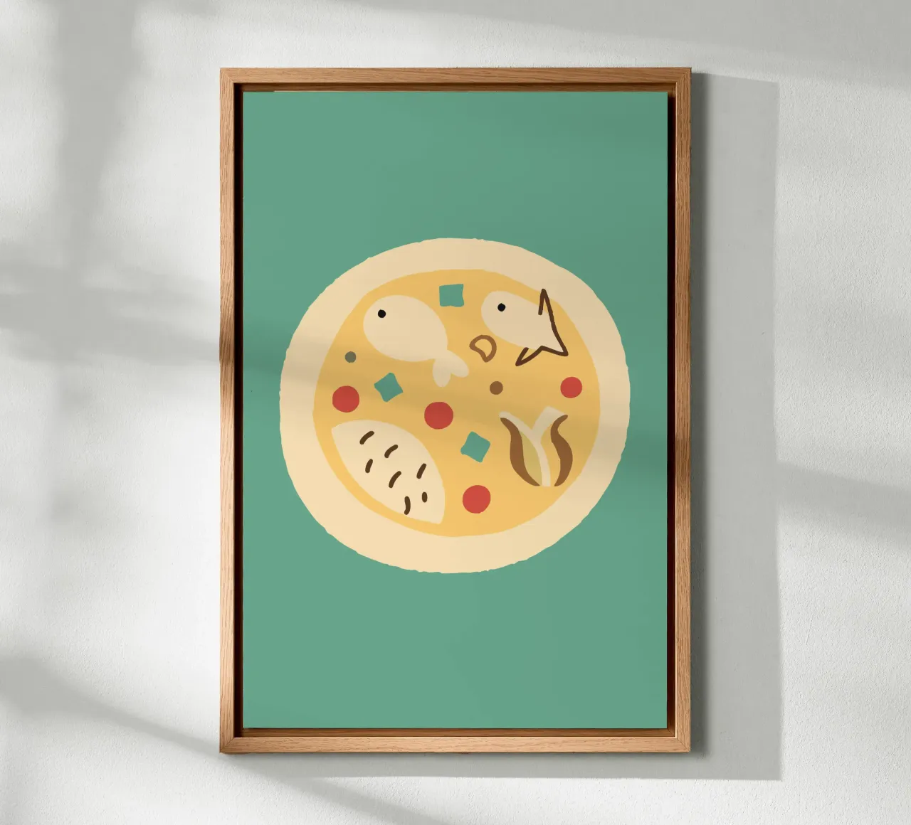 Delicious Food Cooking alu-dibond by TRENDY POSTER SHOP
