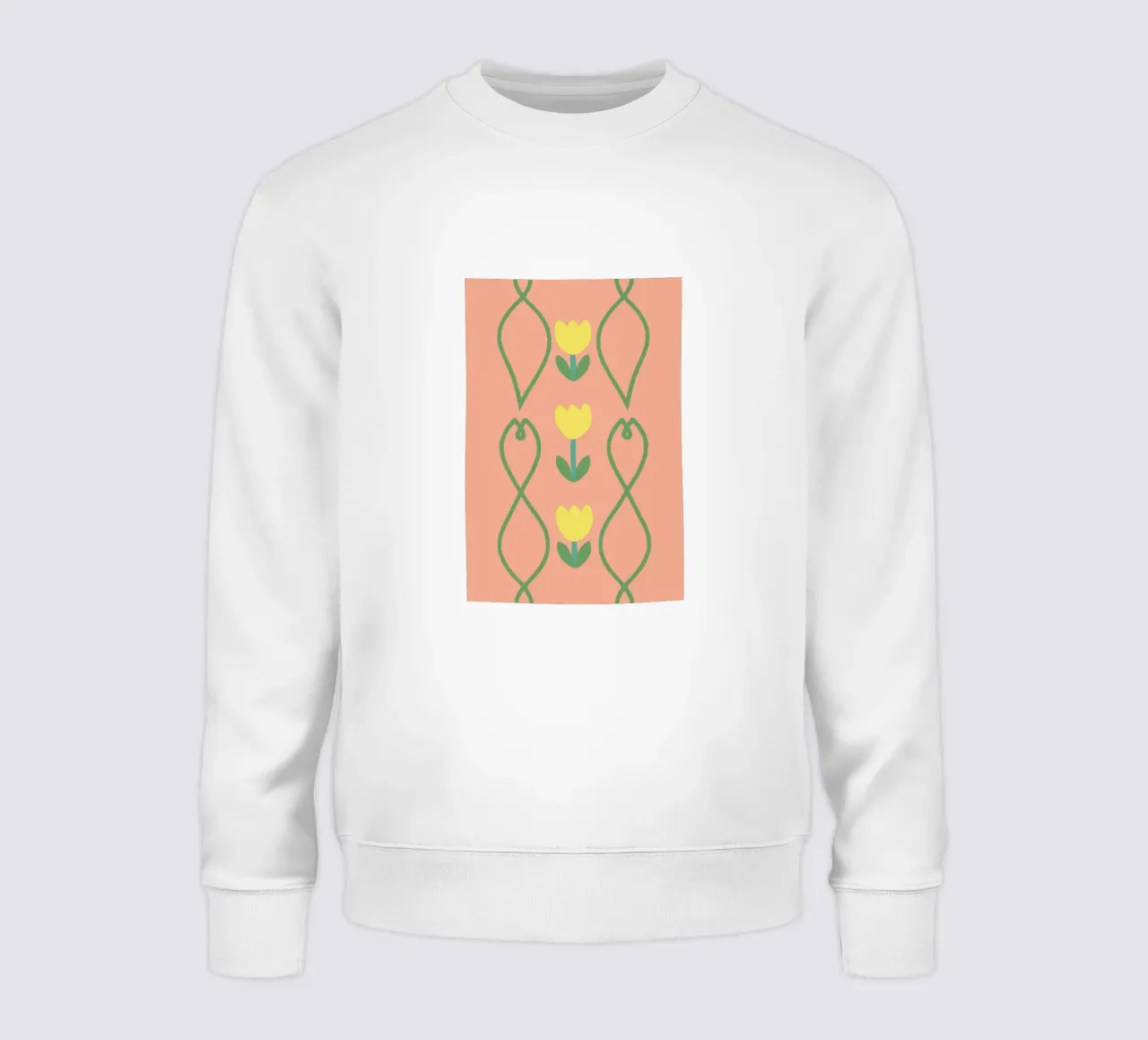 Modello a fiori felpa da TRENDY POSTER SHOP
