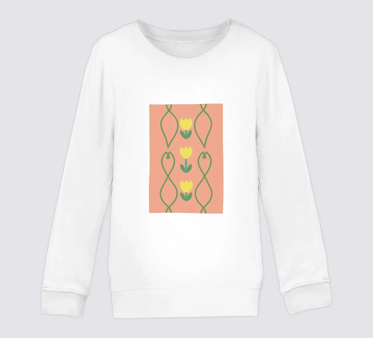 Modello a fiori felpa bambino da TRENDY POSTER SHOP