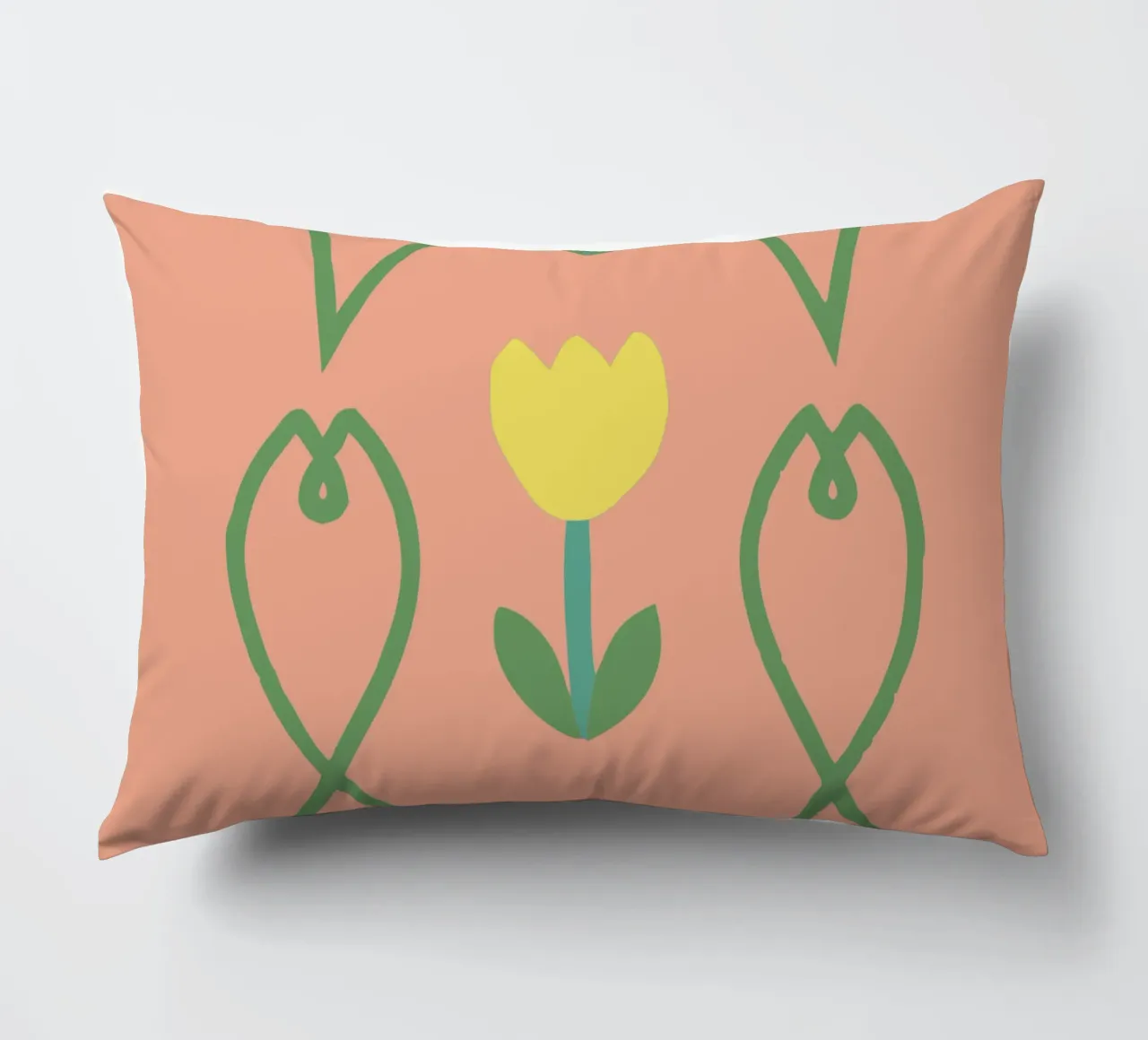 Modello a fiori cuscino da TRENDY POSTER SHOP