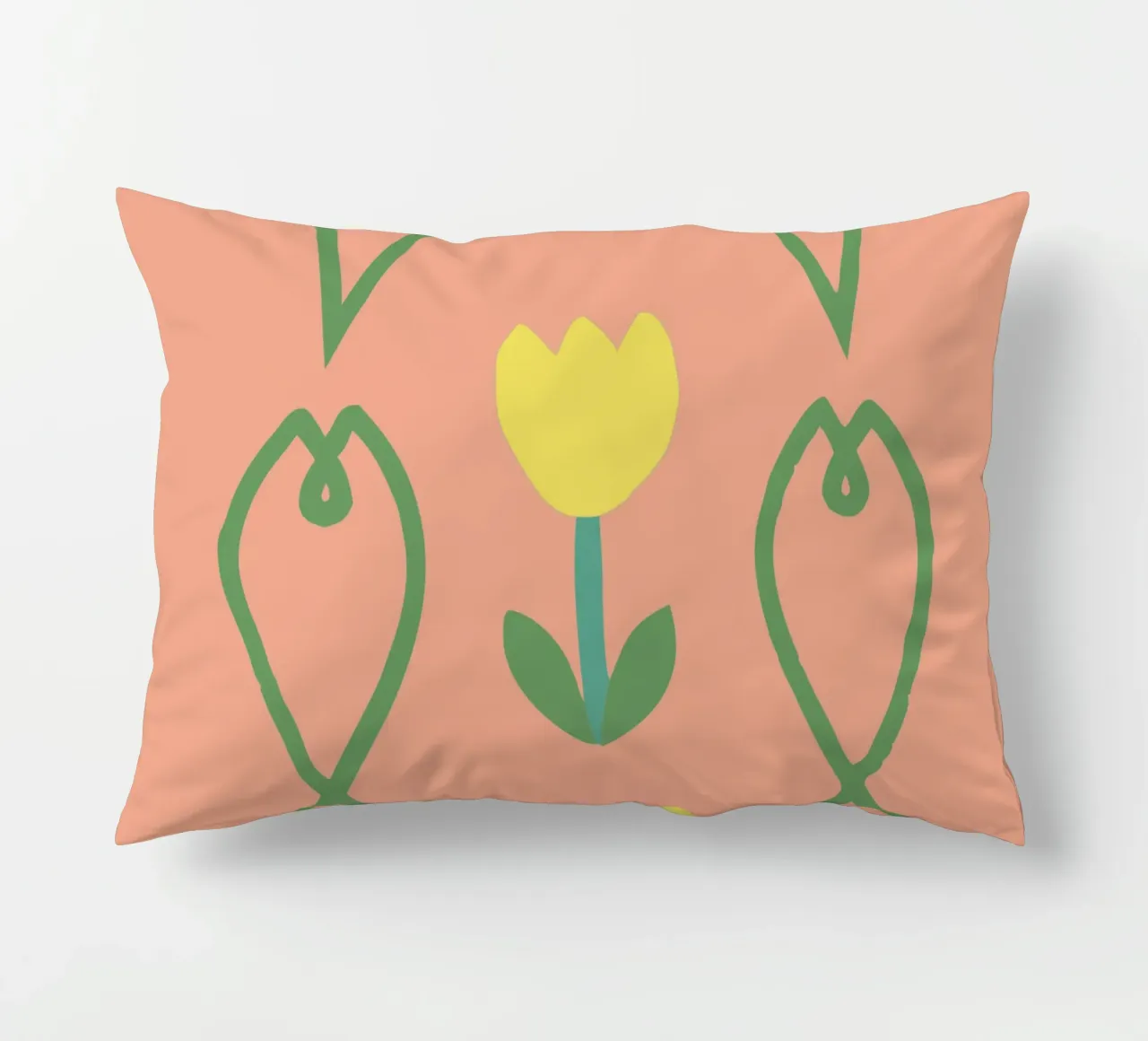 Modello a fiori cuscino da TRENDY POSTER SHOP