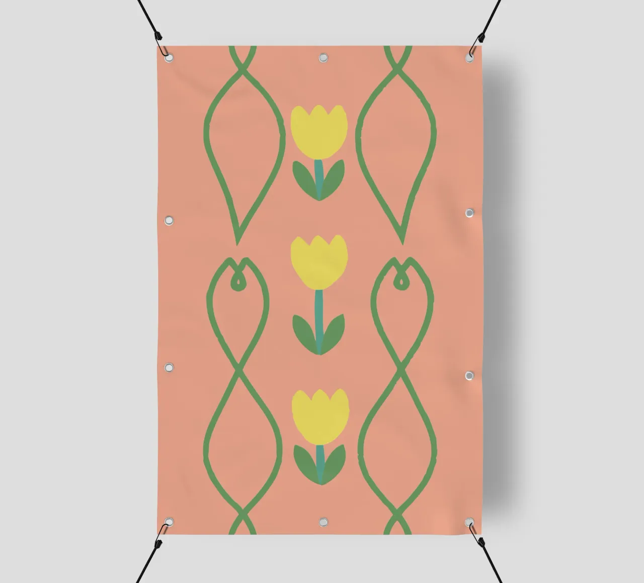 Modello a fiori telo in pvc da TRENDY POSTER SHOP
