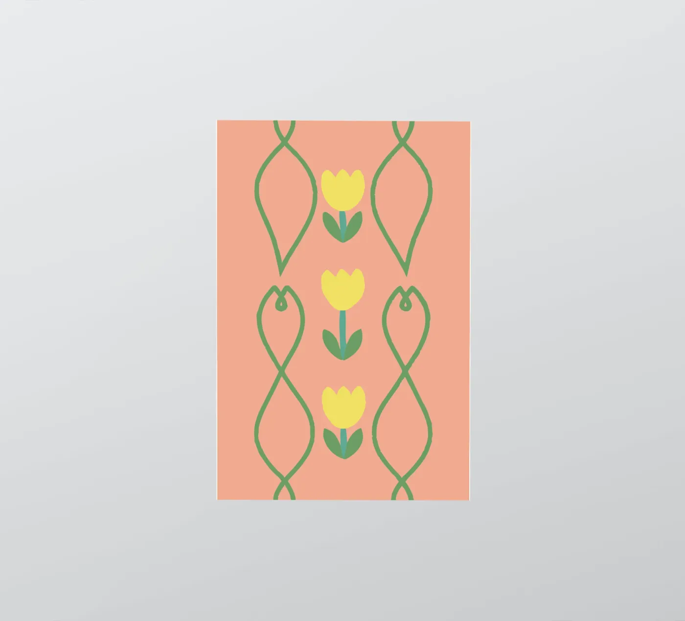 Flower Pattern sticker by TRENDY POSTER SHOP
