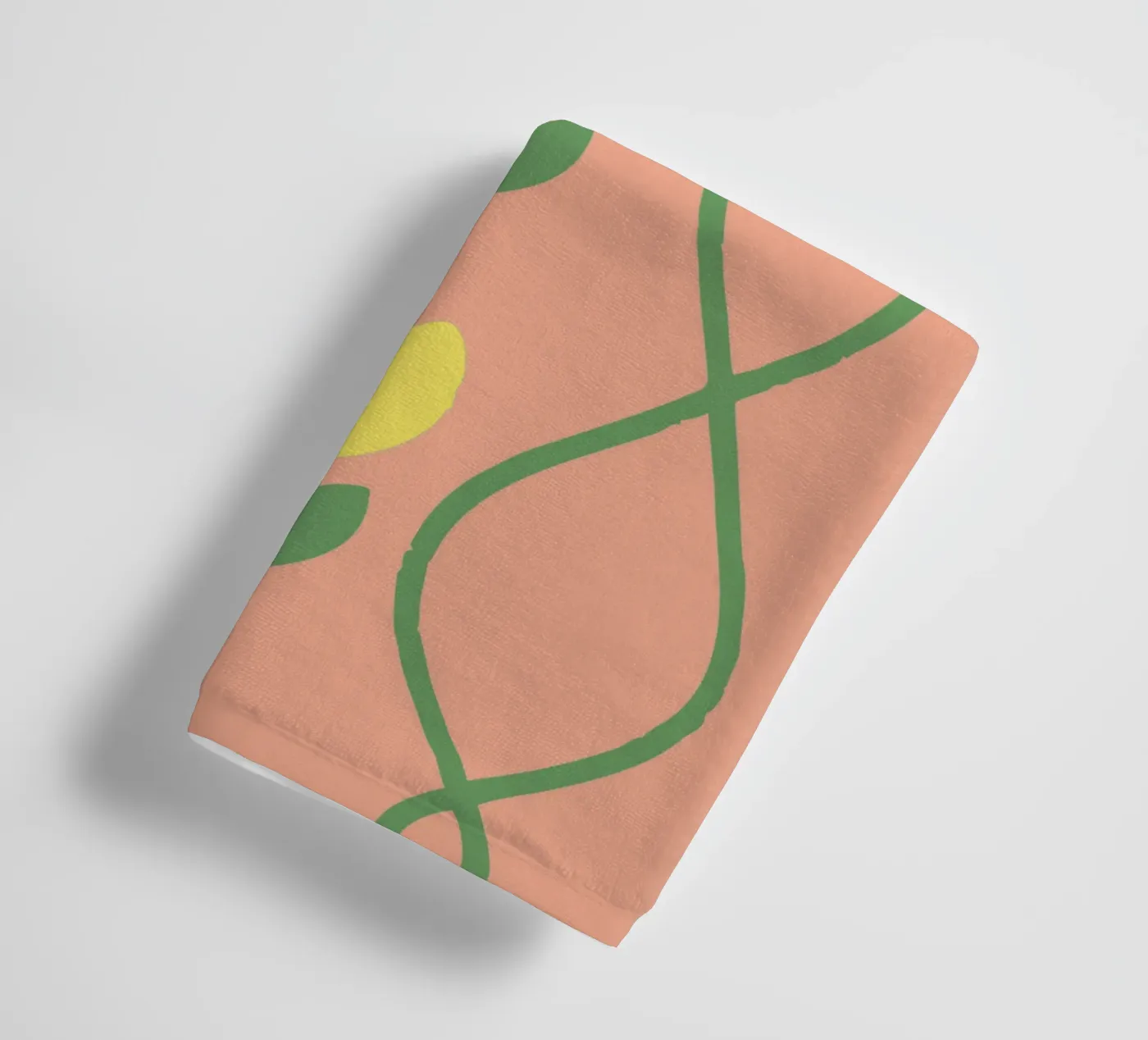 Flower Pattern towel by TRENDY POSTER SHOP