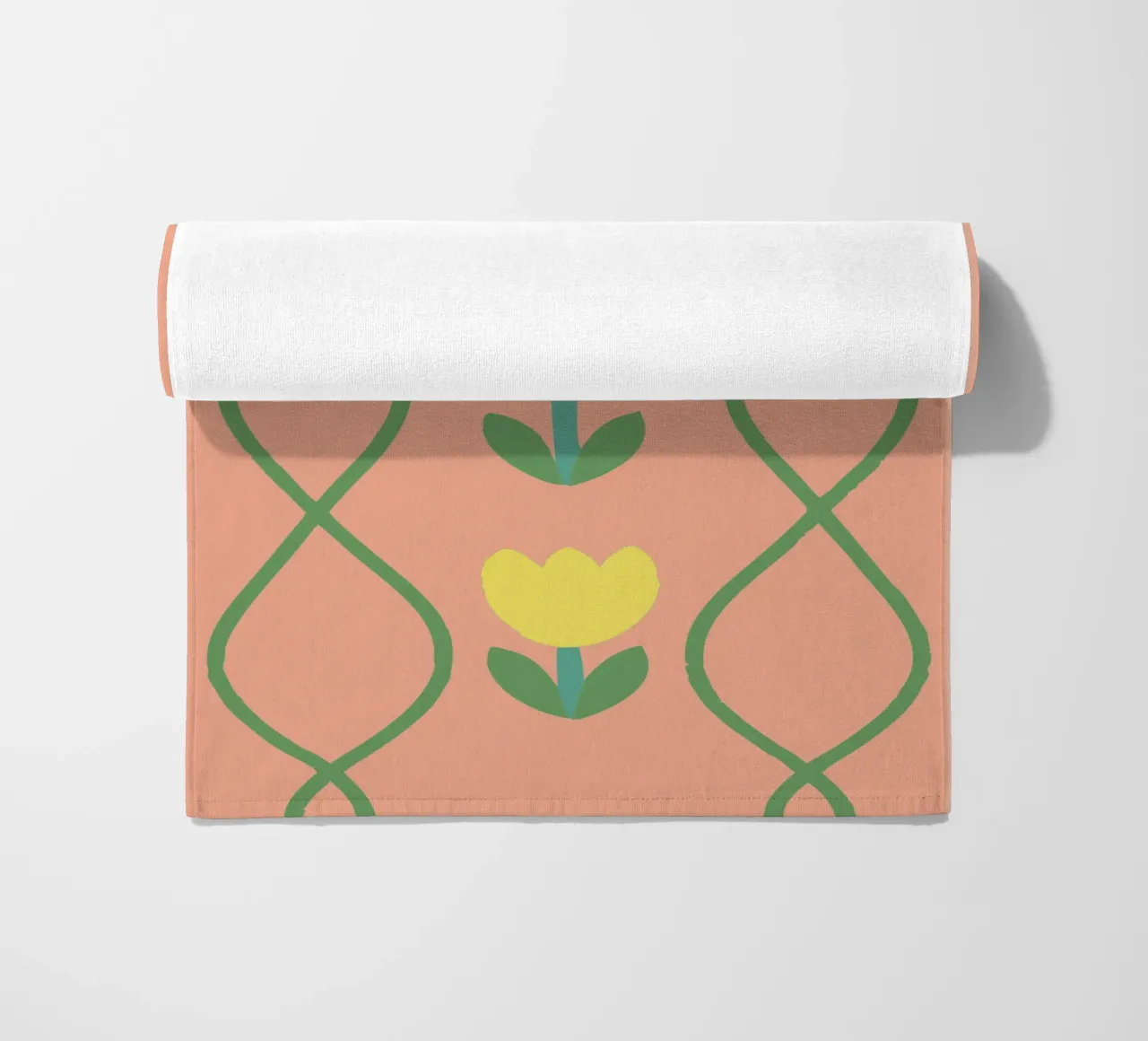 Modello a fiori telo mare da TRENDY POSTER SHOP