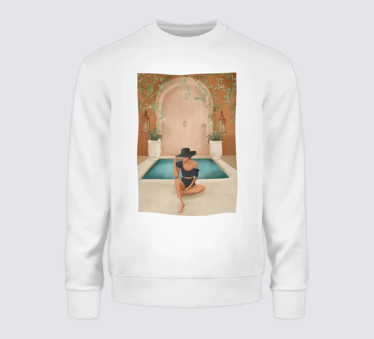 Weekend at my Pool II felpa da Nadjaa