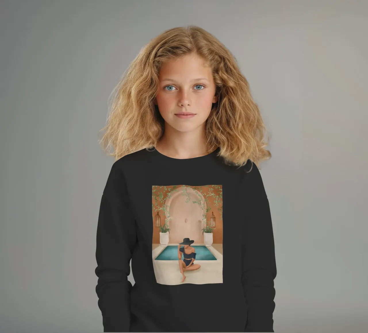 Weekend at my Pool II felpa bambino da Nadjaa