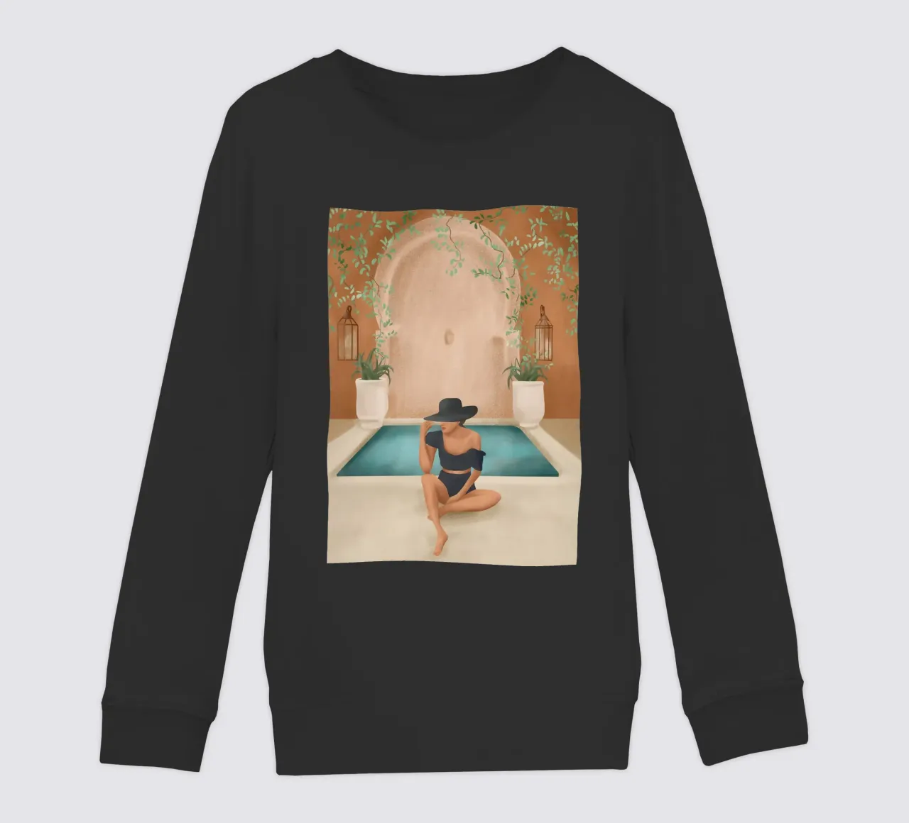 Weekend at my Pool II felpa bambino da Nadjaa