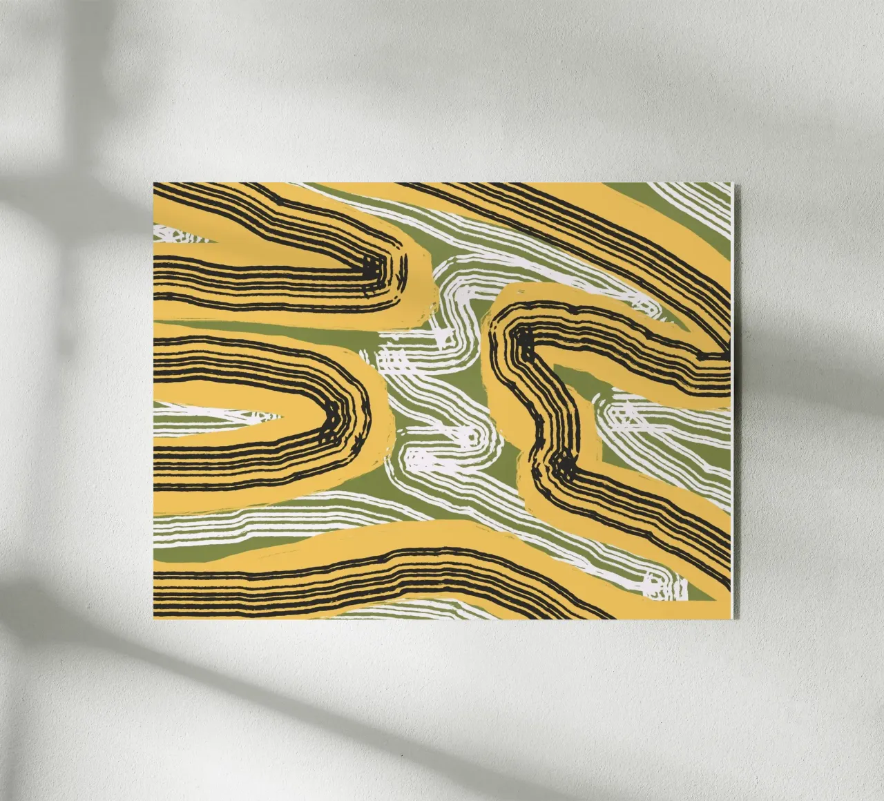 Astrazione delle linee 08 plexiglass da Little Dean