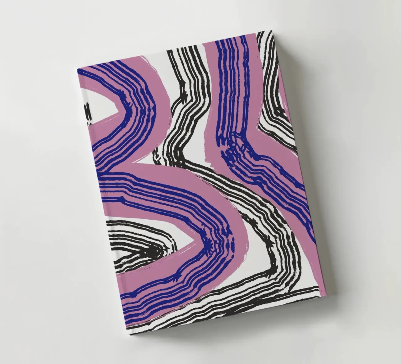 Line abstraction 10 notebook by Little Dean