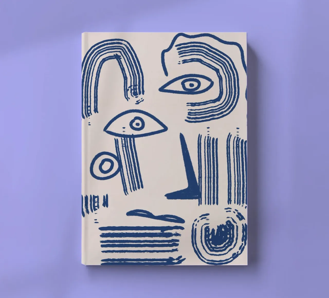 Line abstraction 09 notebook by Little Dean