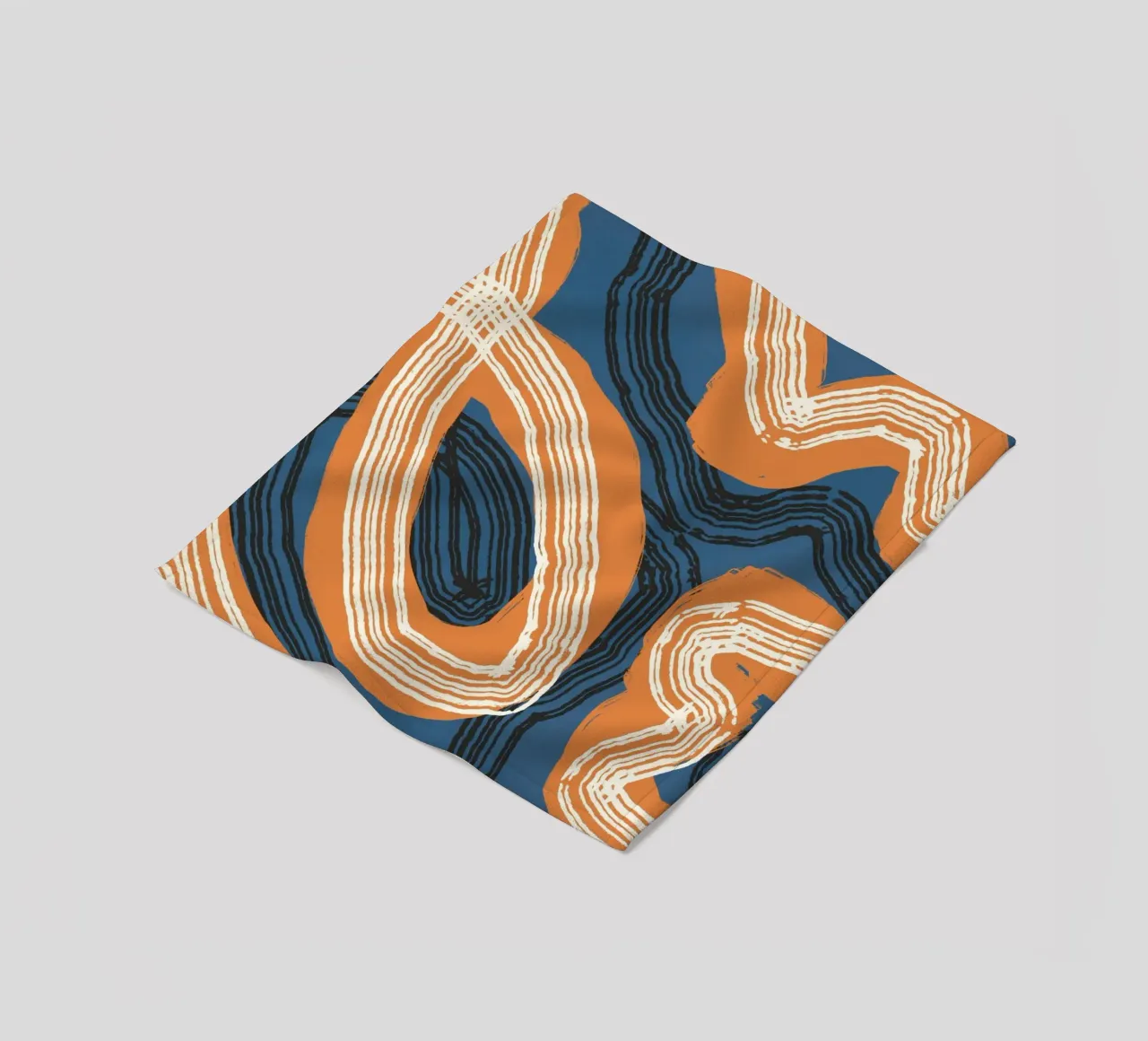 Astrazione delle linee 11 coperta in pile da Little Dean