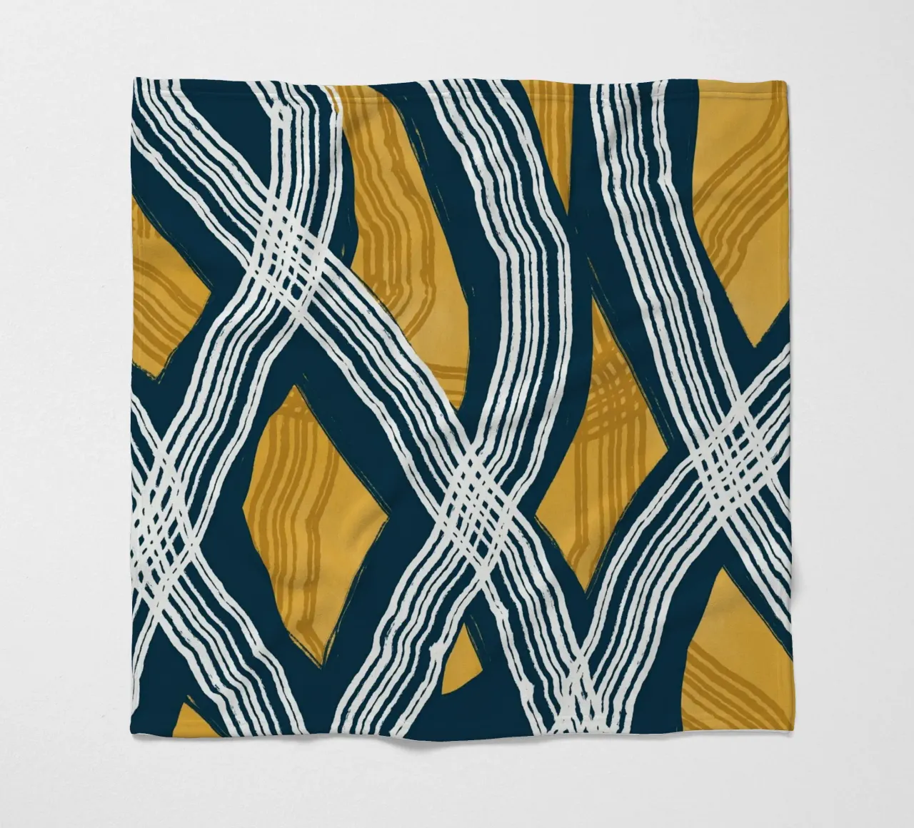 Astrazione delle linee 13 coperta in pile da Little Dean