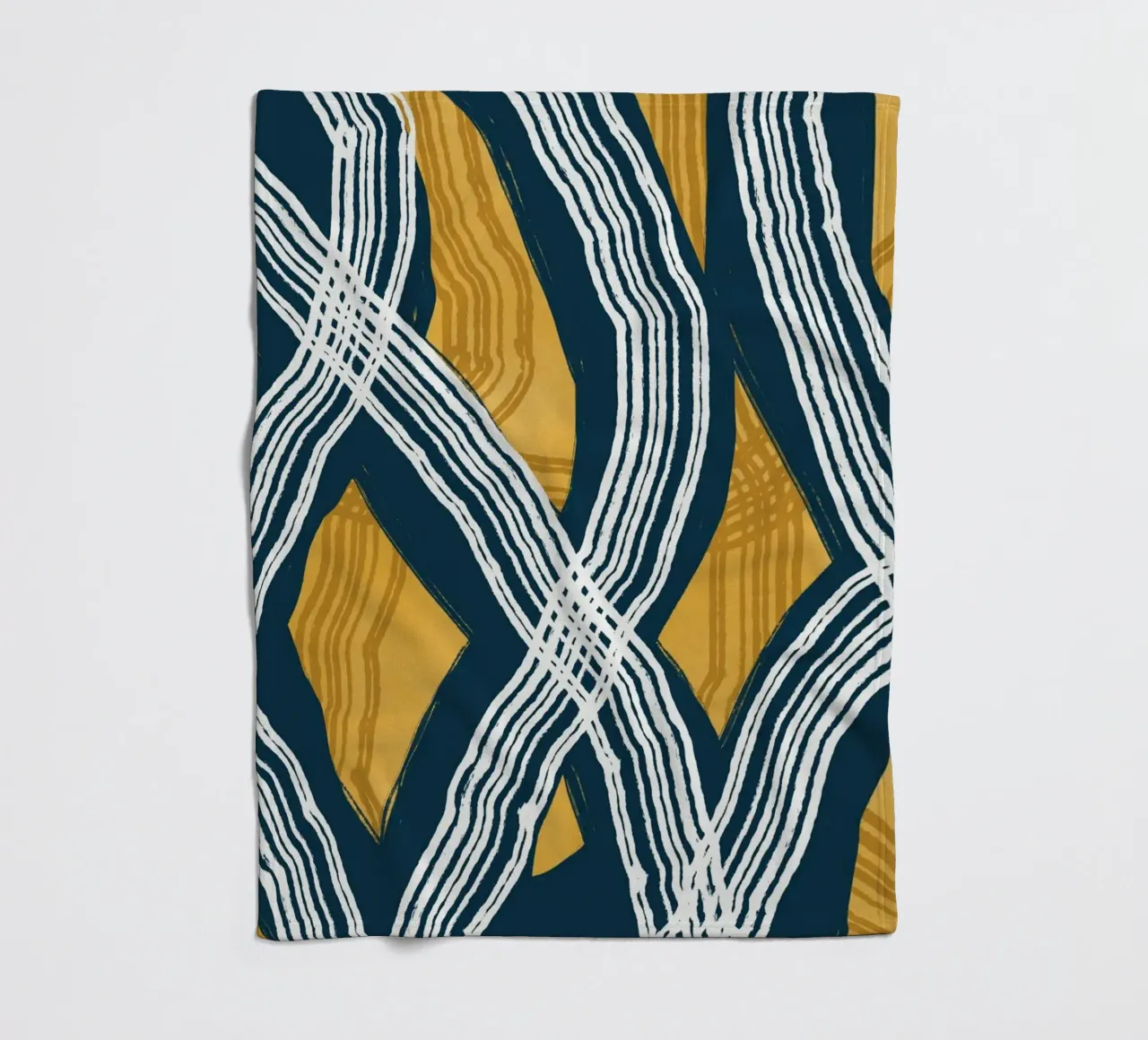 Astrazione delle linee 13 coperta in pile da Little Dean
