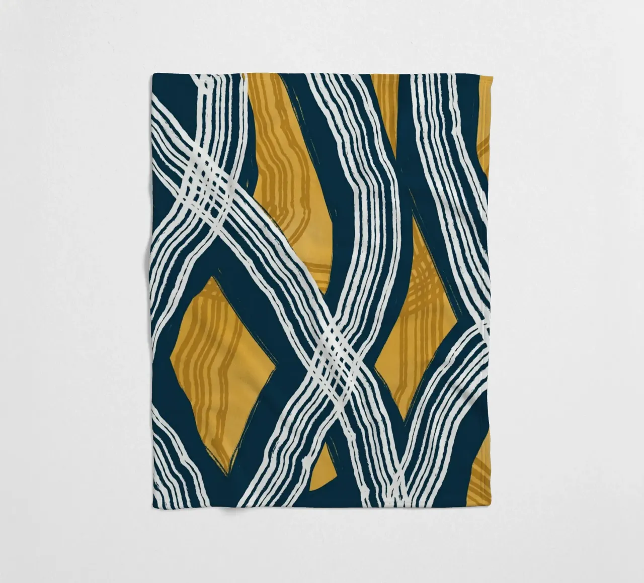 Astrazione delle linee 13 coperta in pile da Little Dean