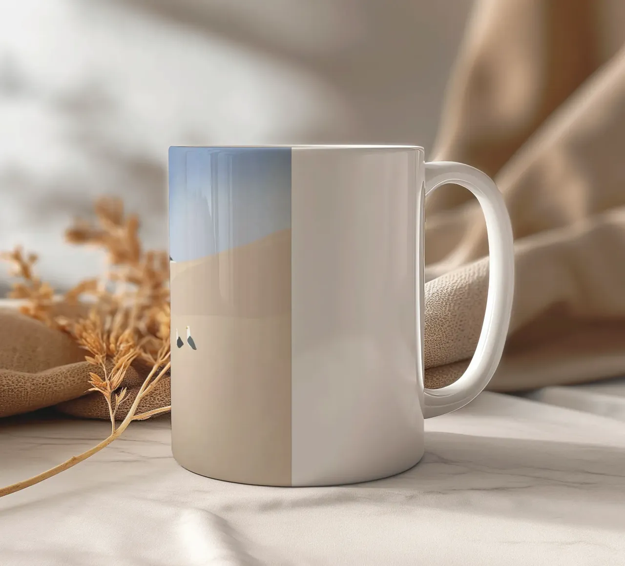 Gabbiano e nuvola tazza in ceramica da Little Dean