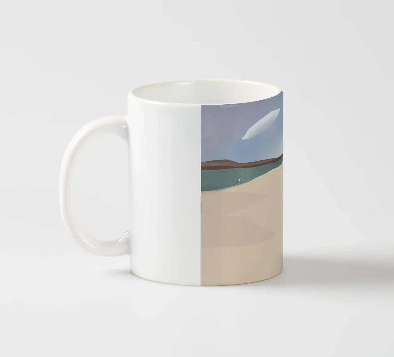 Gabbiano e nuvola tazza in ceramica da Little Dean