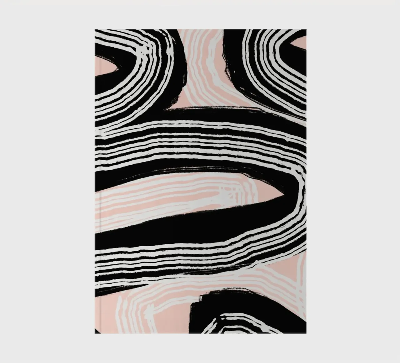 Line abstraction 15 notebook by Little Dean