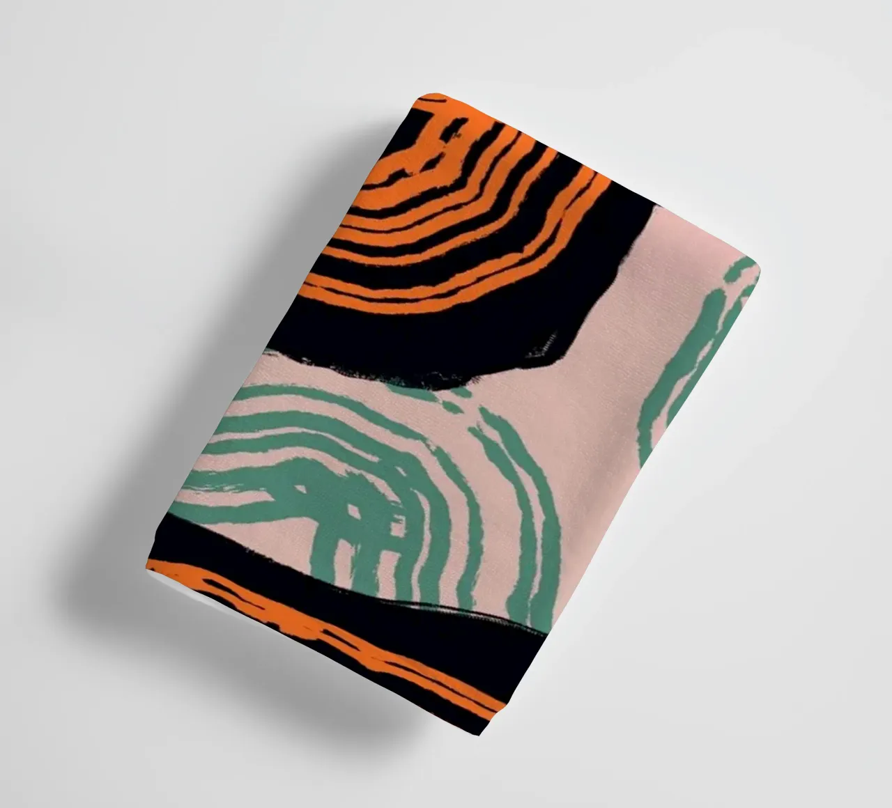 Line abstraction 17 towel by Little Dean