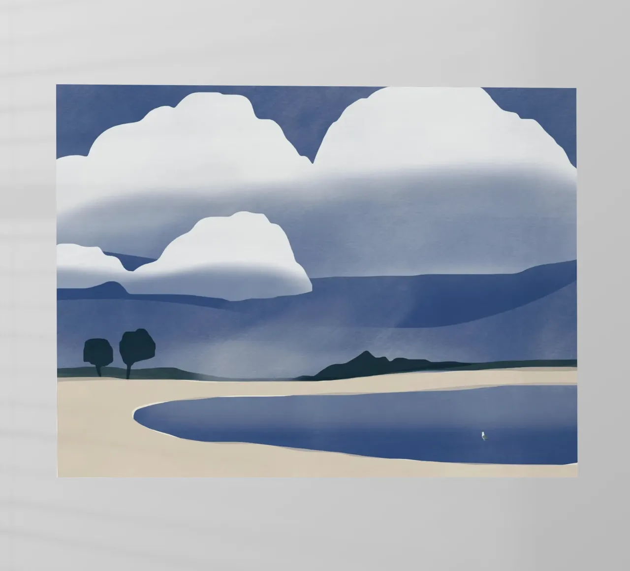 Vast cloudscape pellicola backlit da Little Dean