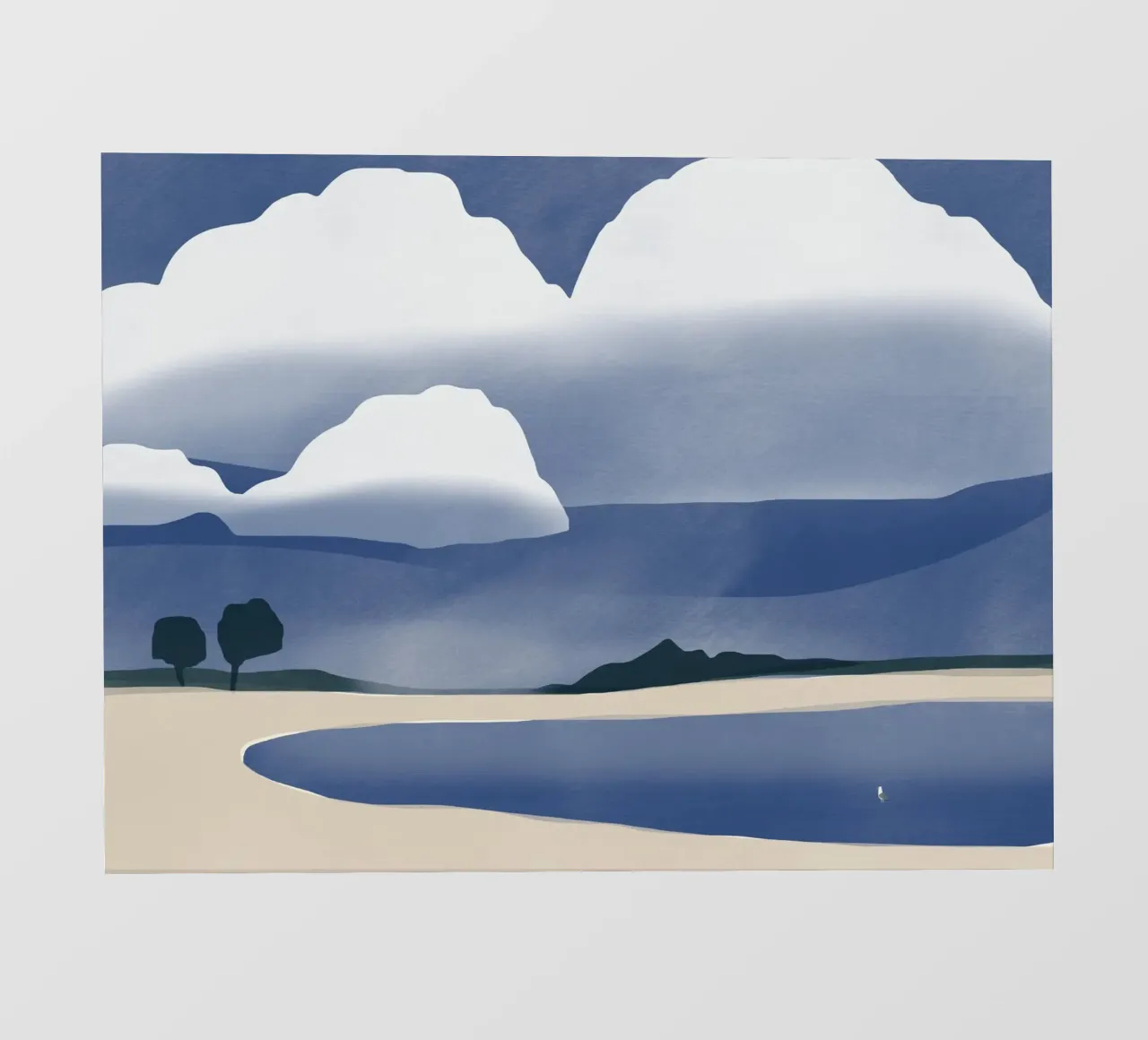 Vast cloudscape pellicola backlit da Little Dean