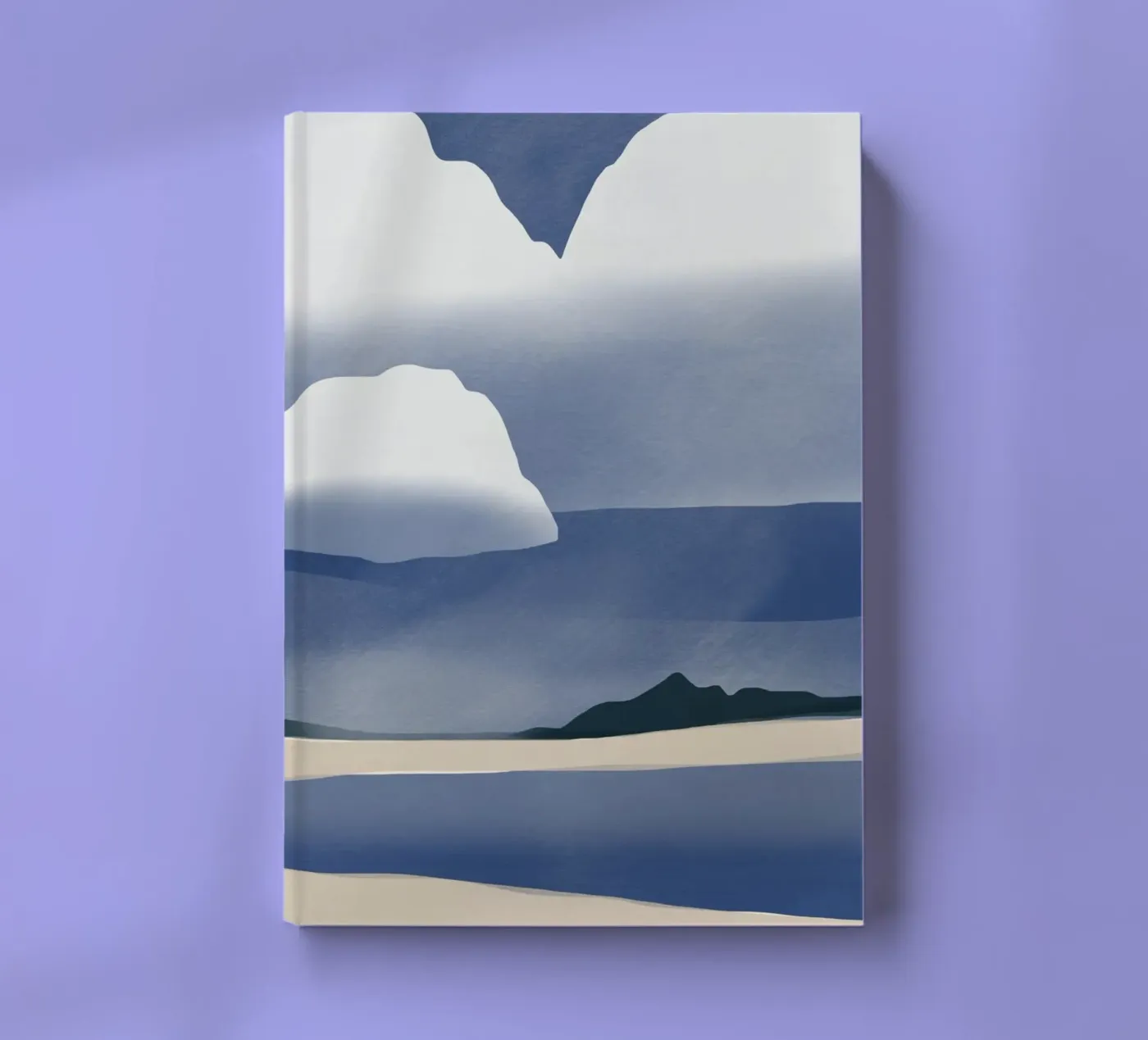 Vast cloudscape notebook by Little Dean