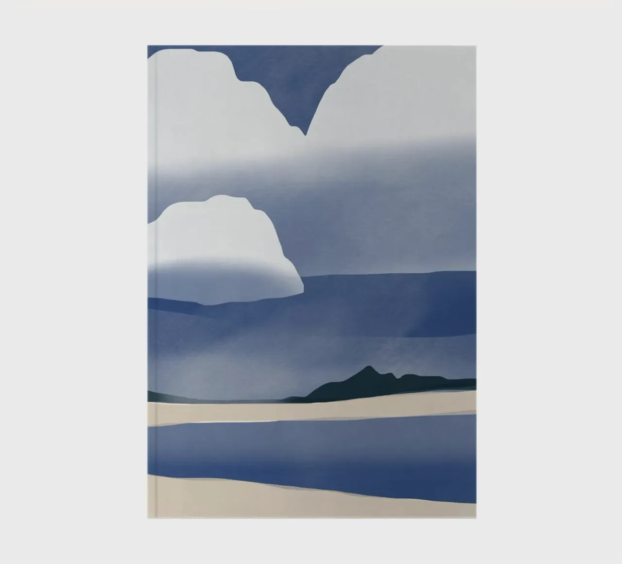 Vast cloudscape notebook by Little Dean