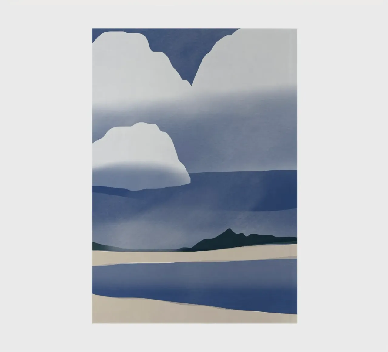 Vast cloudscape notebook by Little Dean