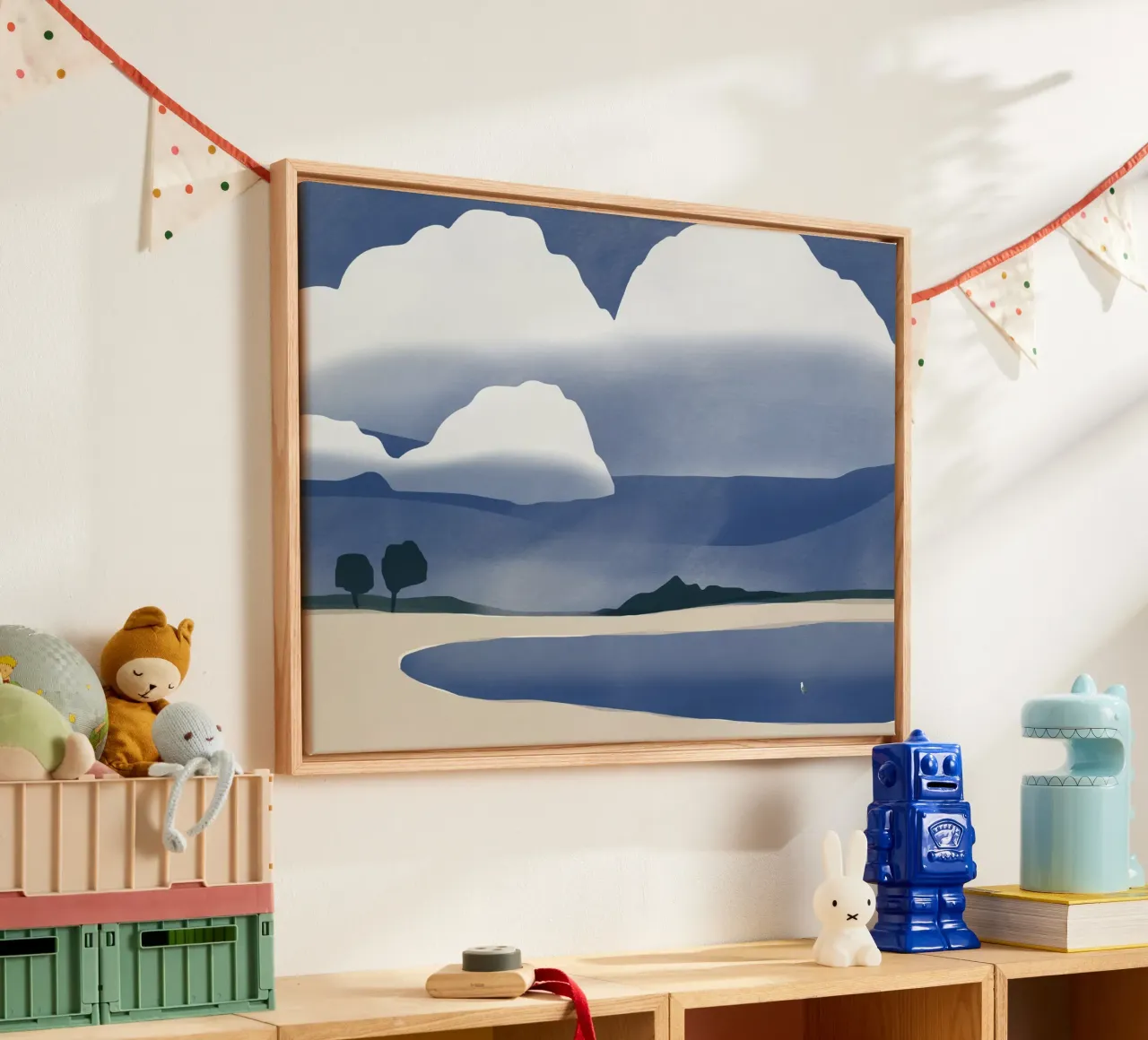 Vast cloudscape plexiglas de Little Dean