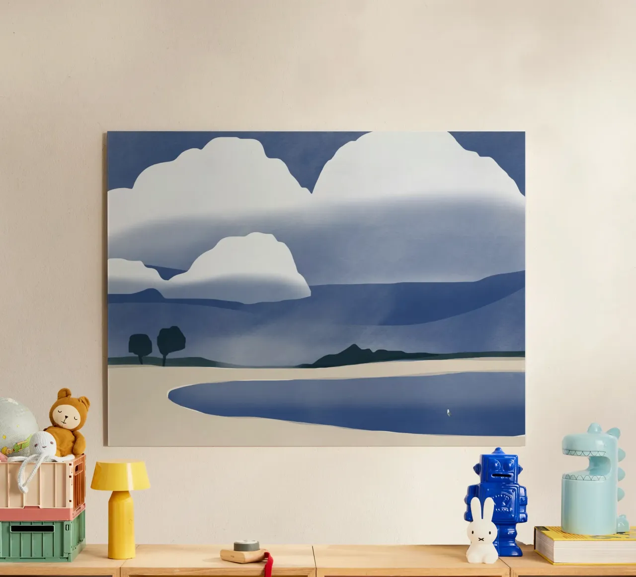 Vast cloudscape plexiglas de Little Dean