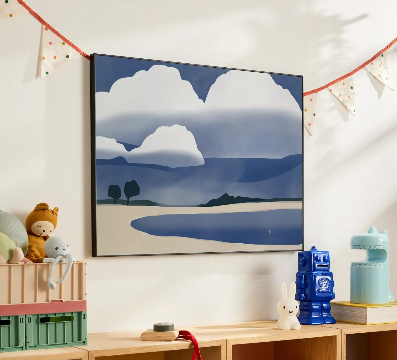 Vaste paysage nuageux panneau forex de Little Dean