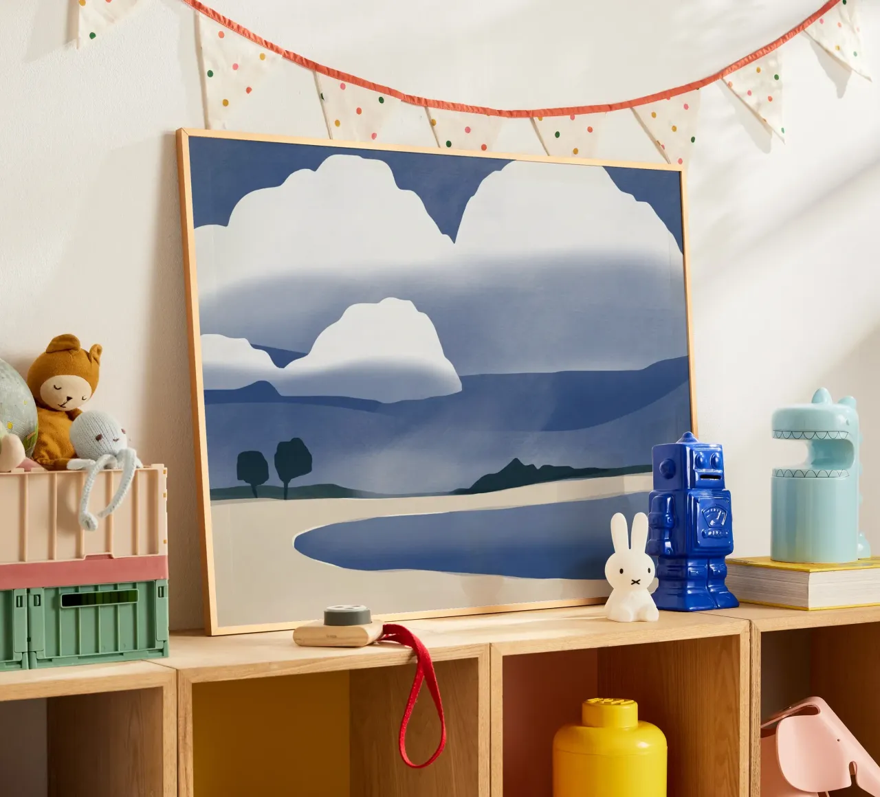 Vast cloudscape poster by Little Dean