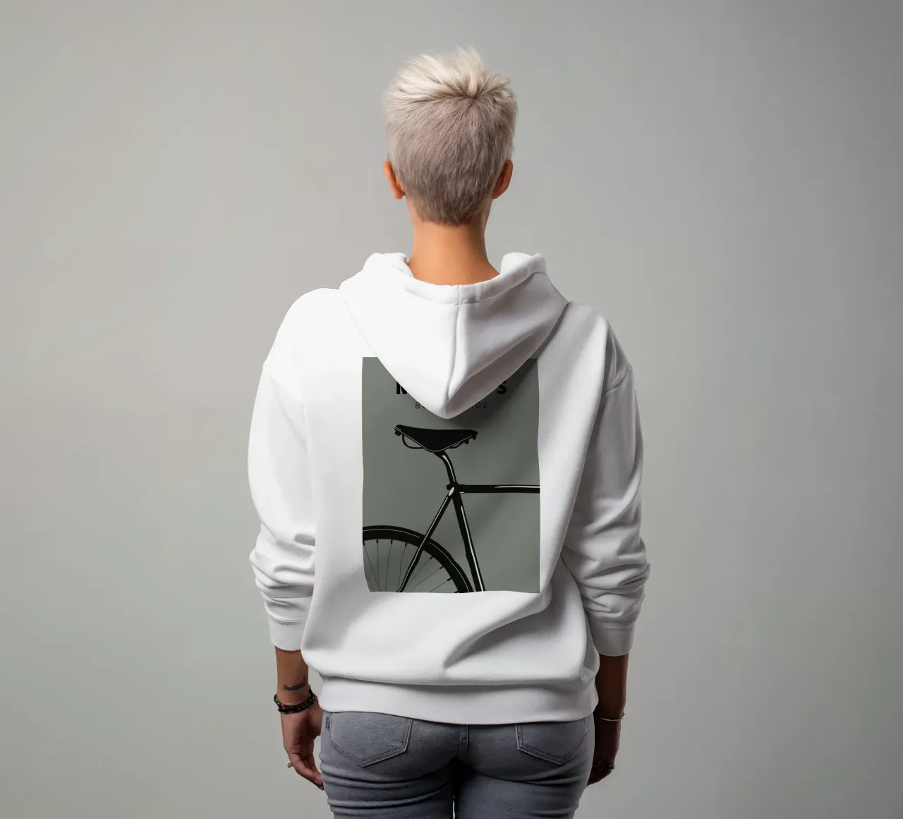 Bike felpa con cappuccio da Kartenliebe