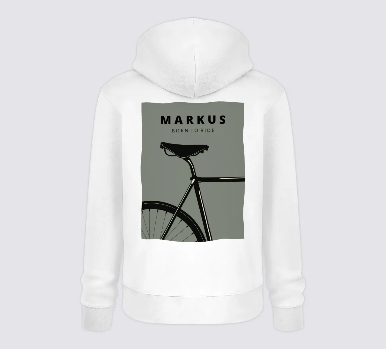 Bike felpa con cappuccio da Kartenliebe
