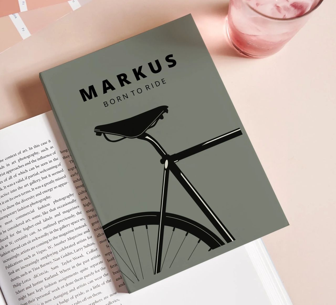 Bike Notizbuch von Kartenliebe