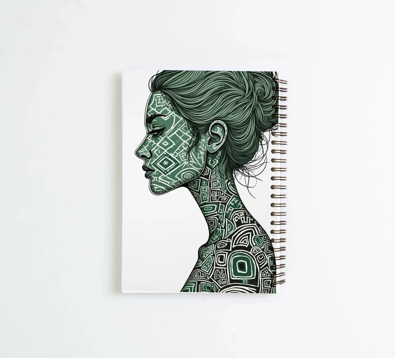Abstammung in Smaragd Ringbuch von Dustlight Atelier