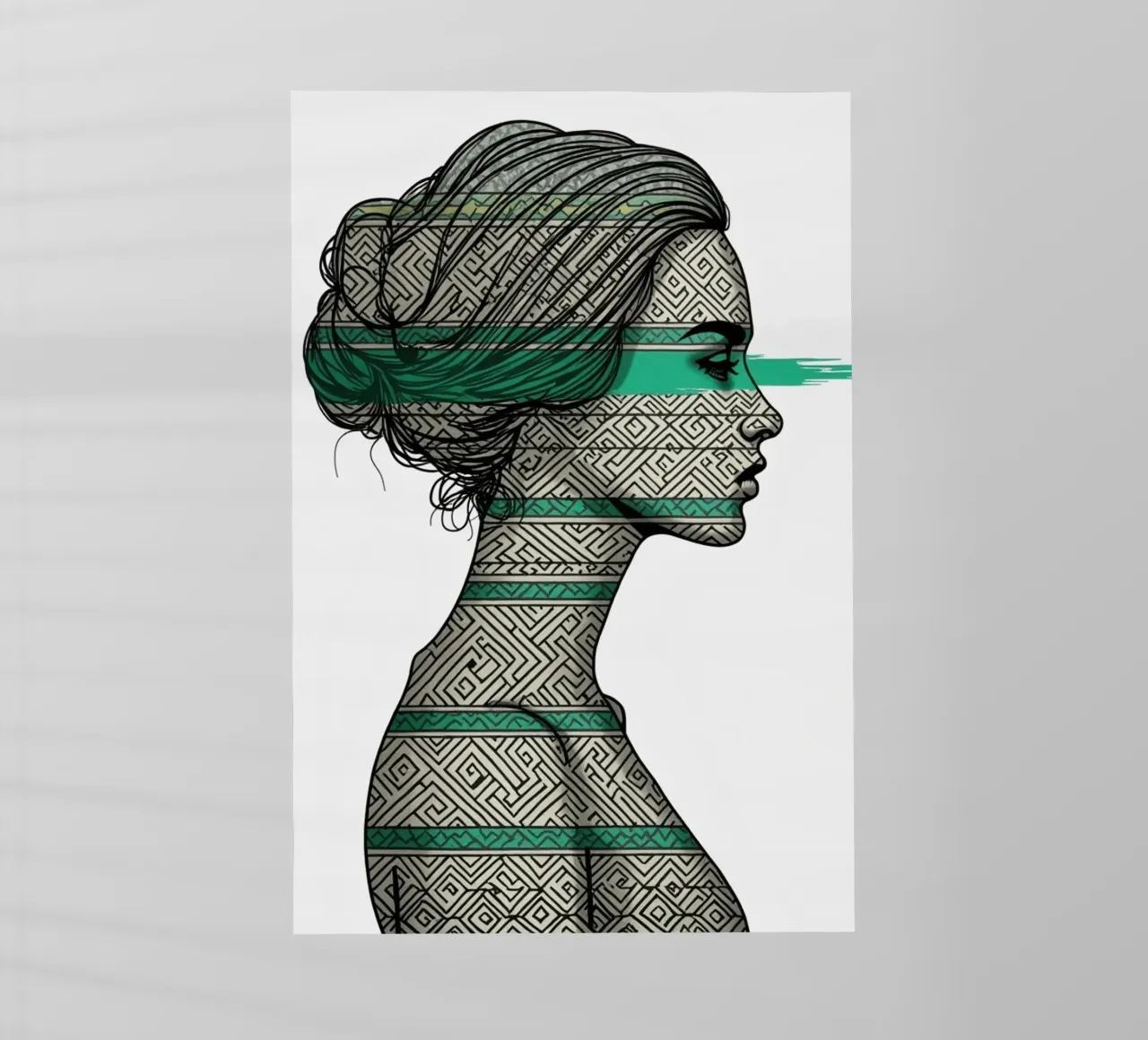 Lignaggio in Emerald 4 pellicola backlit da Dustlight Atelier