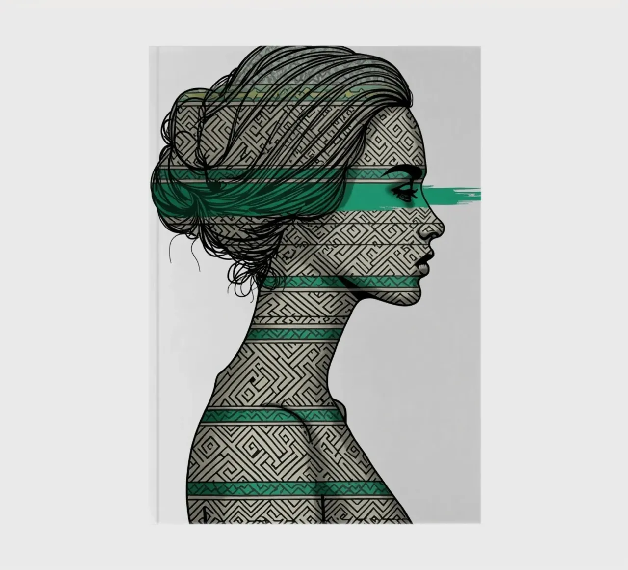 Lineage in Emerald 4 notebook by Dustlight Atelier