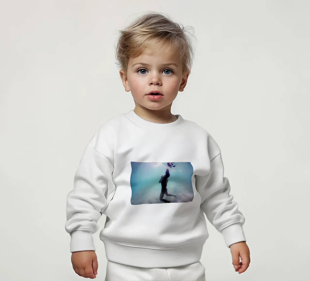 Untitled_5 felpa neonato da James Cooper