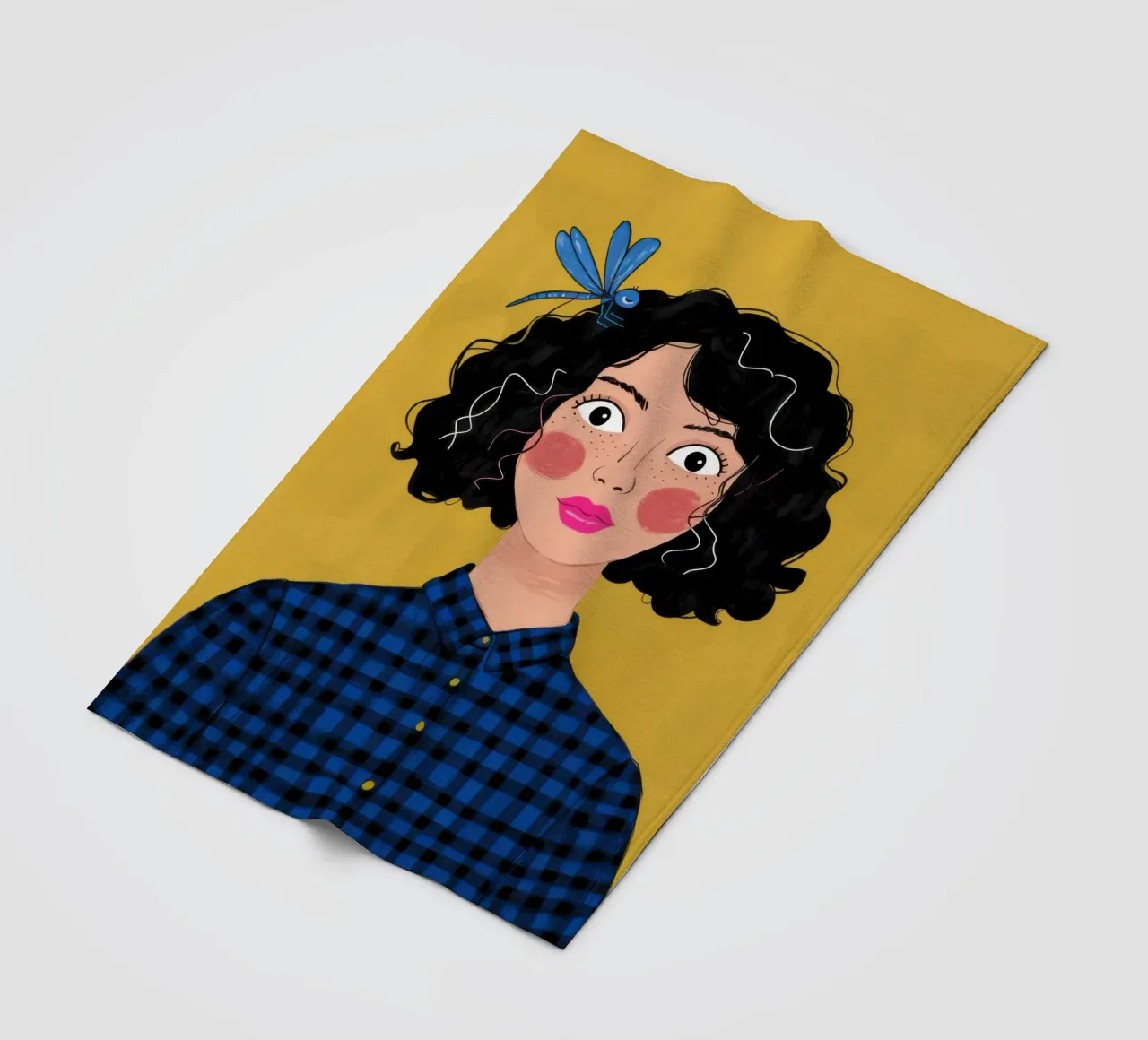 Contemplazione sulla camicia a scacchi coperta in pile da Sentinel Glow