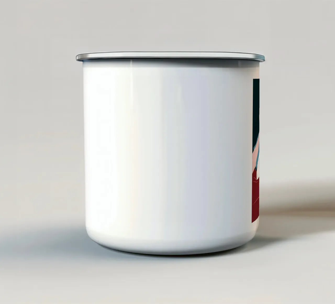 Compagno letterario notturno tazza in smalto da Hollow Years