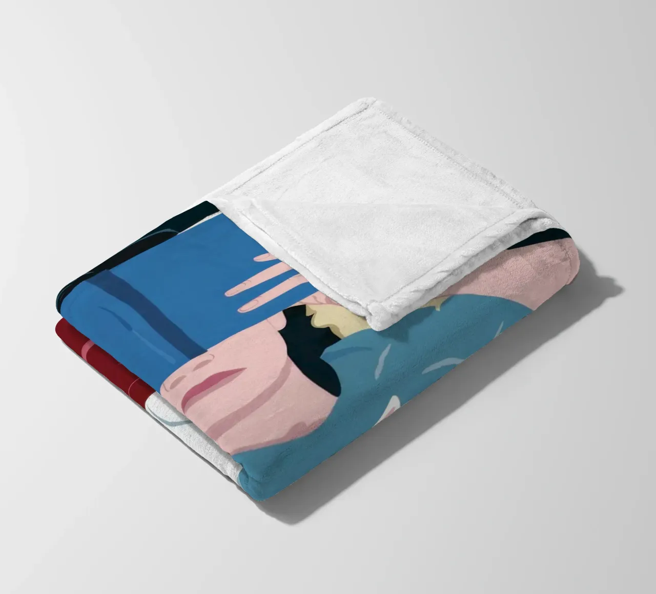 Nocturnal Literary Companion fleece blanket by Hollow Years