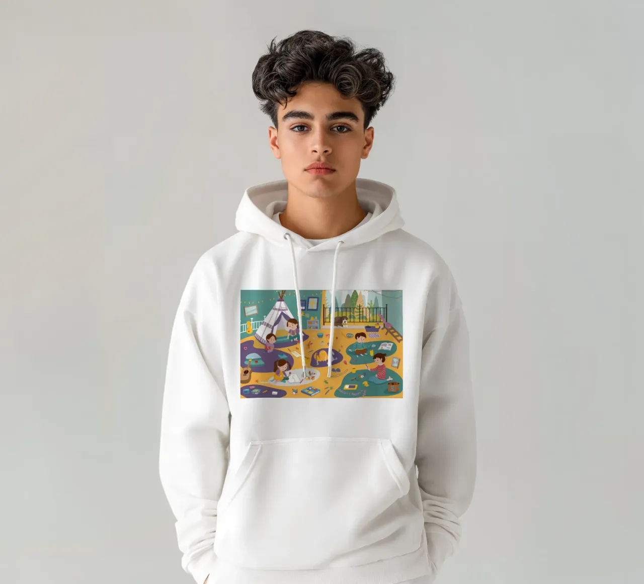 Universo del gioco gioioso felpa con cappuccio da Hollow Years