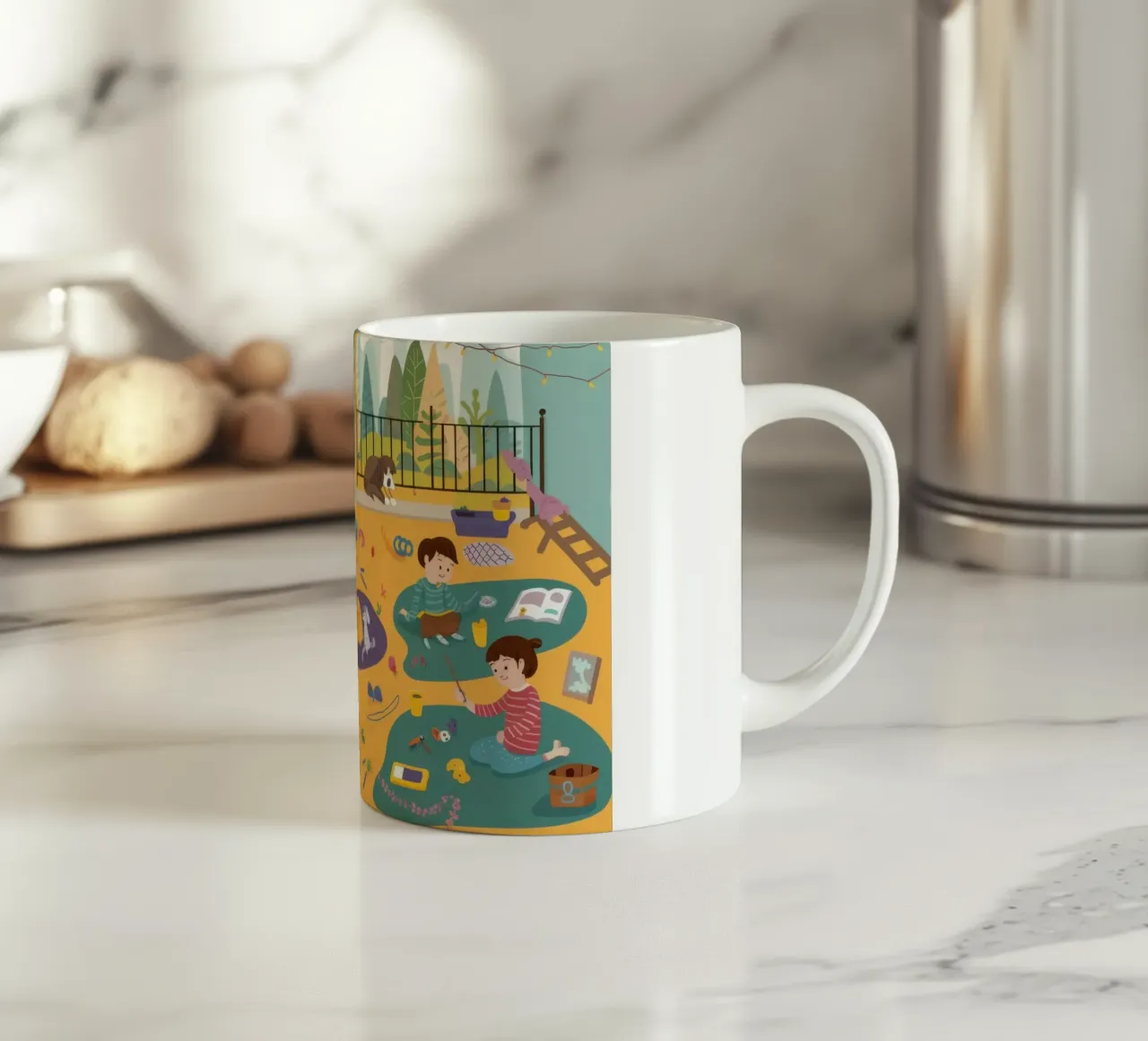 Universo del gioco gioioso tazza in ceramica da Hollow Years