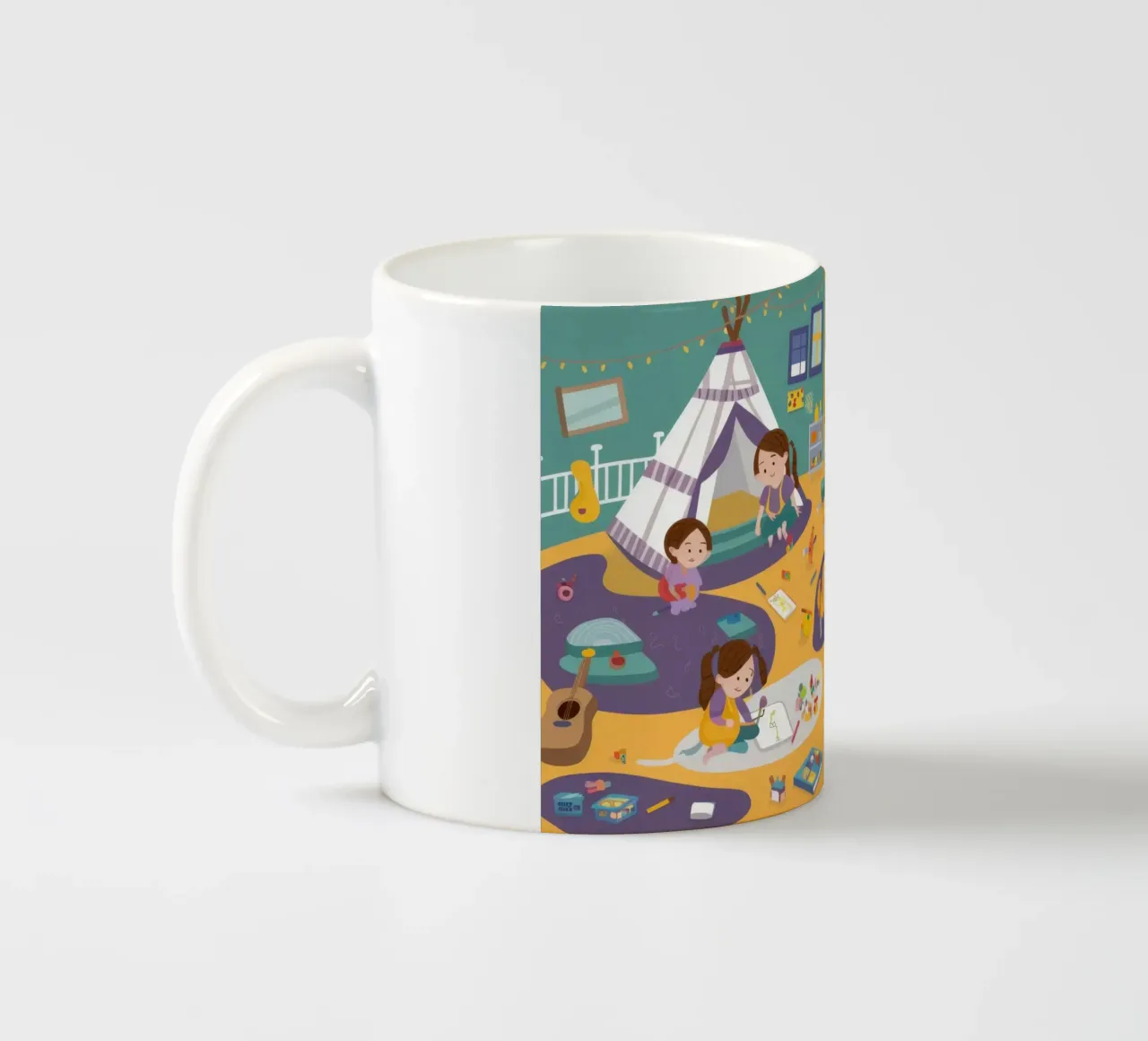 Universo del gioco gioioso tazza in ceramica da Hollow Years