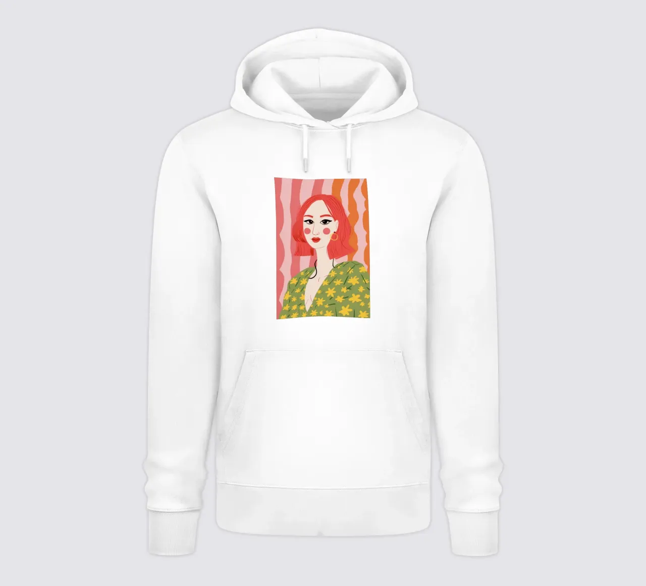 Maglione verde Redhead felpa con cappuccio da Sentinel Glow