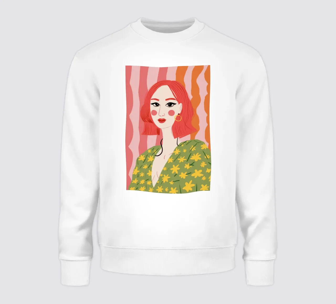 Maglione verde Redhead felpa da Sentinel Glow