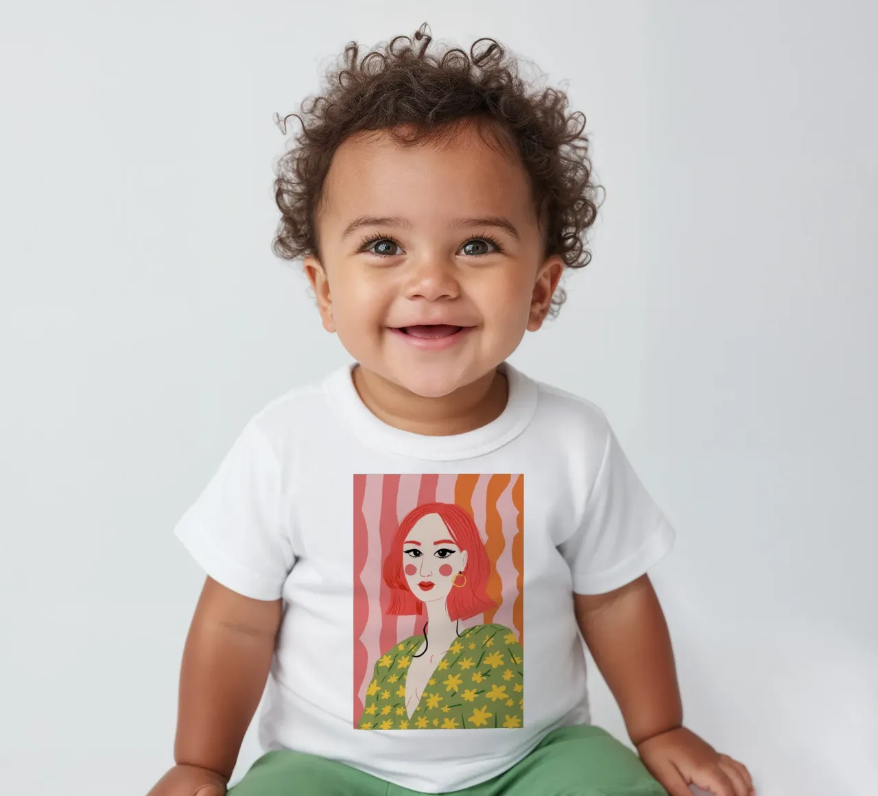 Maglione verde Redhead maglietta neonato da Sentinel Glow