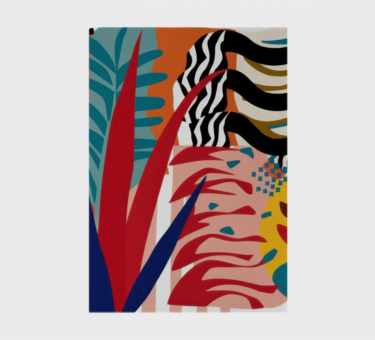 Primal Leaf Abstraction notebook by Arcane Lines